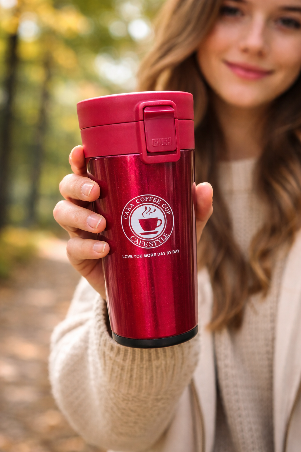 Vaccum Insulation Coffee Tumbler